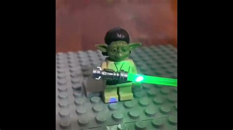 Yaddle Builds a Lightsaber - YouTube