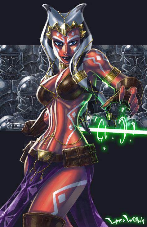 Ahsoka Tano by LordWilhelm on DeviantArt