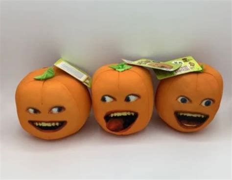 NWT 5inch Rare Nanco Talking Annoying Orange Plush set of 3 - Etsy