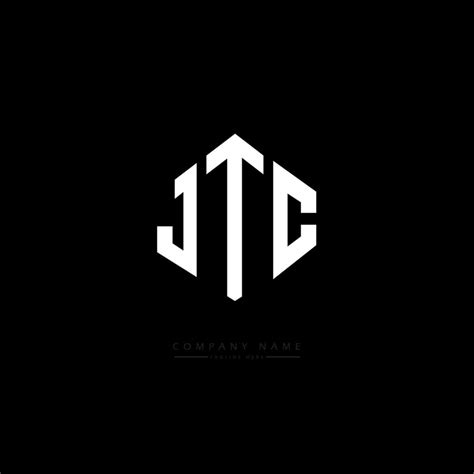 JTC letter logo design with polygon shape. JTC polygon and cube shape ...