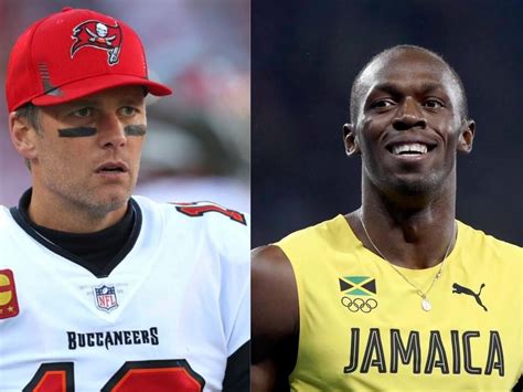 Usain Bolt vs Tom Brady 40-Yard Dash GOAT Comparison- Who Is Faster ...