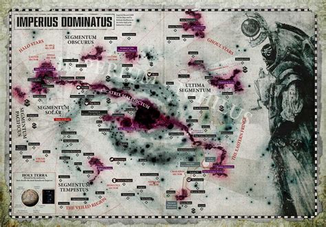 Warhammer Galaxy Map with Classifications : r/40kLore