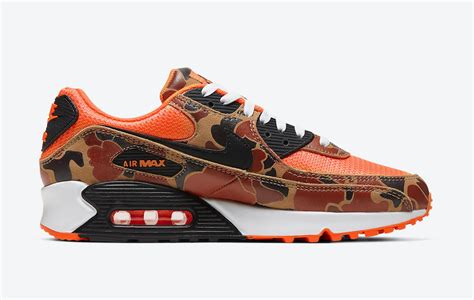 Nike Air Max 90 Orange Camo CW4039-800 Release Date Info | SneakerFiles