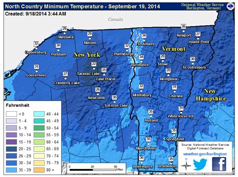 Freeze Warning Issued For Tonight - - The Adirondack Almanack