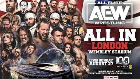 AEW Hit 60,000 Tickets Sold For All In 2023