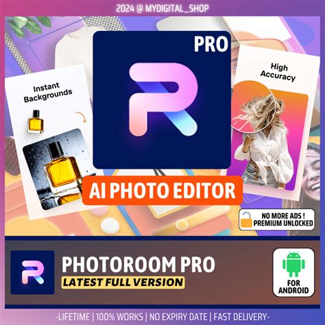 [Android] PhotoRoom Pro 2024 | AI Photo Editor | Full Version Unlocked ...