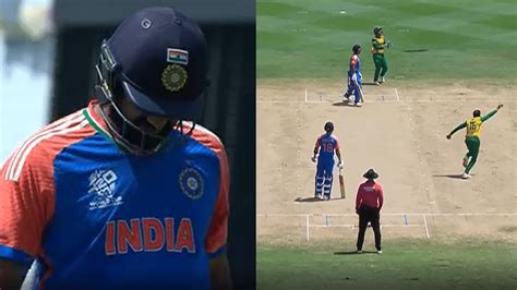 2 wickets in 3 balls: Keshav Maharaj jolts India in T20 World Cup in ...