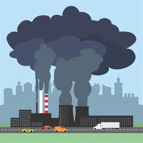 Share 154+ pollution factory drawing - seven.edu.vn