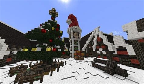 Christmas Village I Merry Christmas – Minecraft Building Inc