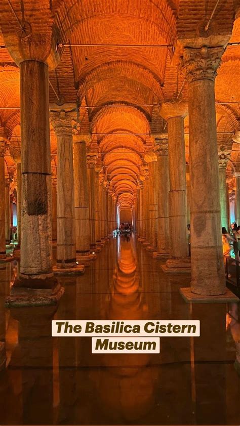 The Basilica Cistern Museum | Basilica, Museum architecture, Cistern