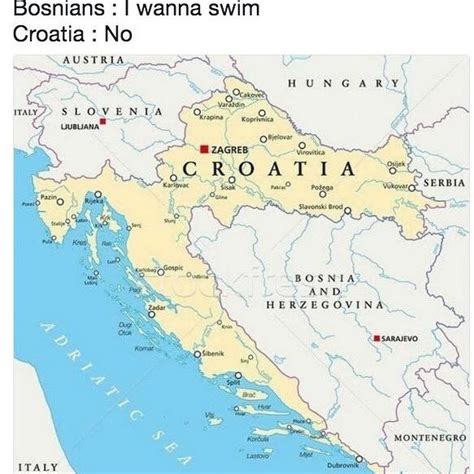 How Croatia Got The Coastline Away From Bosnia | Amusing Planet