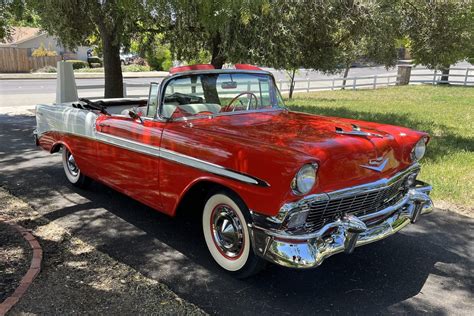 1956 Chevrolet Bel Air Convertible for sale on BaT Auctions - sold for ...