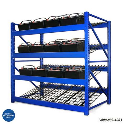 Automotive Battery Storage Rack | Southwest Solutions Group