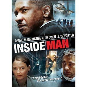 Bank robbery movie with a twist. Good characters. | Inside man, Man movies, Good movies