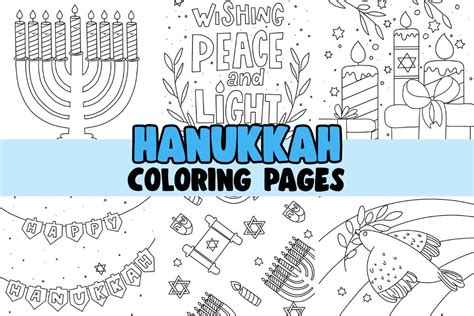 Hanukkah Coloring Pages (Free Printables) - The Best Ideas for Kids