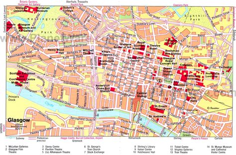 Maps: Map Of Europe Glasgow