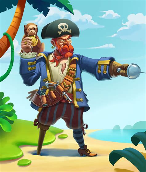 Pirate character :: Behance