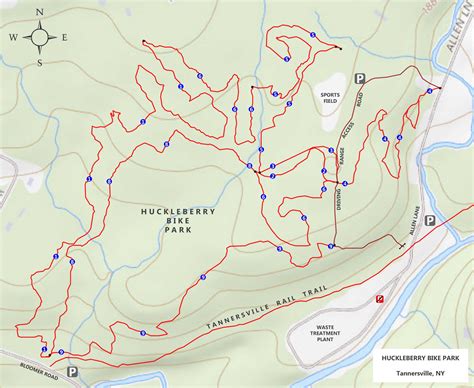 Bike the Huckleberry Bike Park in Tannersville NY