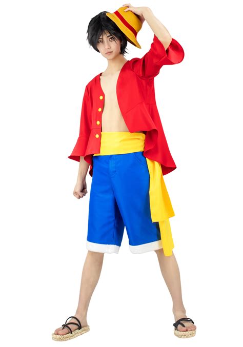 One Piece Monkey D. Luffy After 2 Years Cosplay Costume-dazcos.com