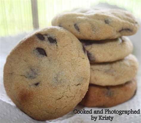 KristyJane: Yummiest Chocolate Chip Biscuits