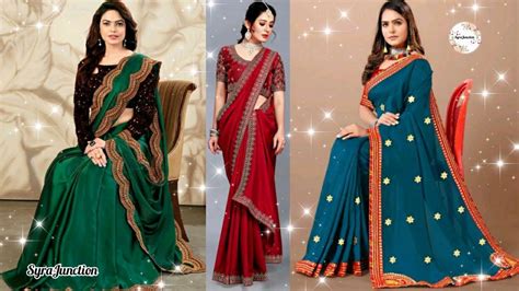 Lite Worked Sarees Review in Hindi | Sarees | Embodered Sarees - YouTube