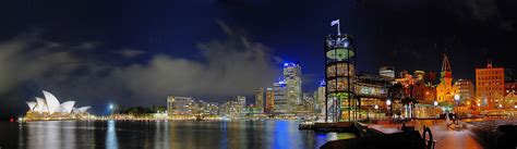 Circular Quay night panorama Photograph by Andrei SKY - Fine Art America