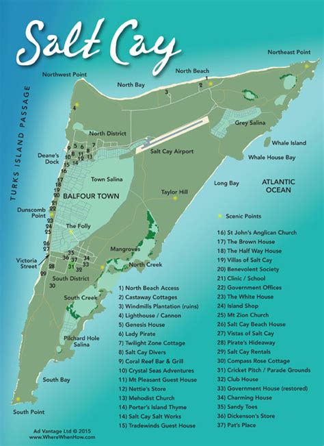 Turks and Caicos Islands Maps - Providenciales (Provo), North Caicos, Middle Caicos and Grand ...