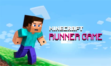 Minecraft. Runner Game — Yandex.Games