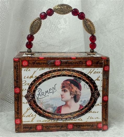 Artfully Musing: CIGAR BOX BOOK PURSE TUTORIAL