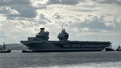 HMS Prince of Wales' flight deck 'open for business' after repairs