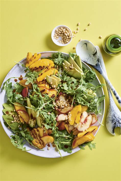 Thanh Truong Fruit nerd recipes: Grilled peach salad, Vietnamese green ...