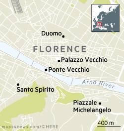 Florence Italy Airport Map - Share Map