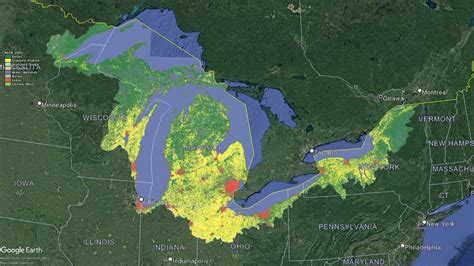 Great Lakes Watershed Maps - WhiteClouds