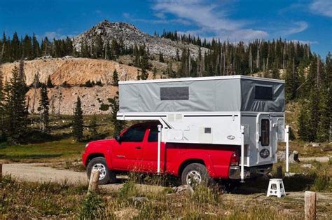 How To Fit A Truck Camper In A Standard Garage | Truck camper, Camper, Pop up truck campers