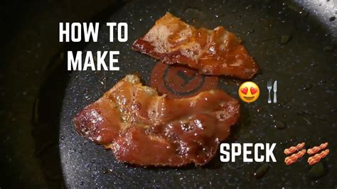 How To Cook Speck | Speck Bacon | Speck Recipes - YouTube