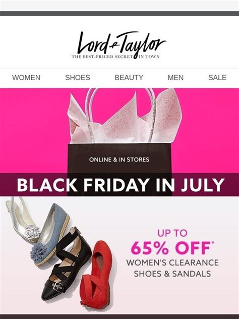 Lord & Taylor: Up to 65% OFF CLEARANCE Shoes, Handbags & Jewelry | Milled