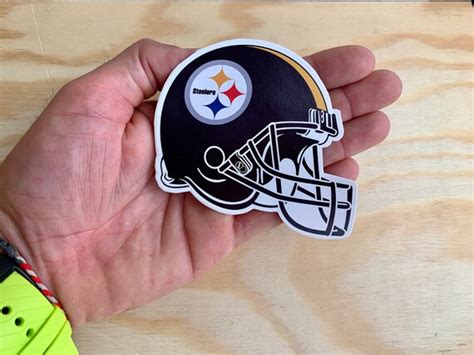 Pittsburgh Steelers Helmet Sticker 4 Football NFL Decal | Etsy