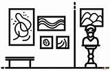 Dibujo De Galería Para Colorear  Dibujos Imprimir Gratis sketch template