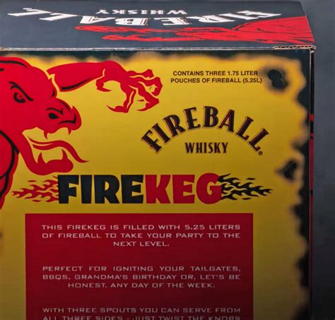 You Can Now Get a Mini Keg Of Fireball Just In Time For Your Halloween ...