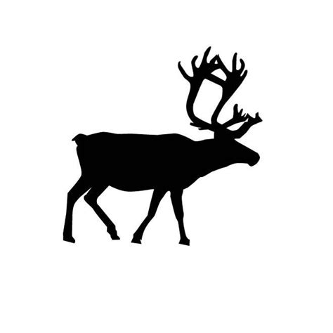 Cow Elk Silhouette at GetDrawings | Free download