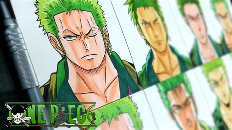 Drawing Zoro in Different Anime Manga Styles | One Piece ワンピース | #49 - YouTube