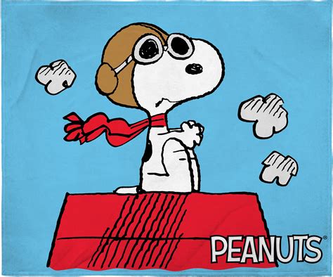 Snoopy Flying Ace Comic Strip