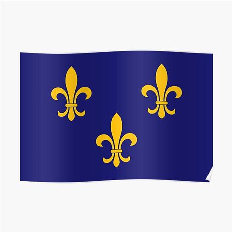 "Louisiana Flag french Americans Louisiane blue and yellow fleurs de lys HD High Quality" Poster ...