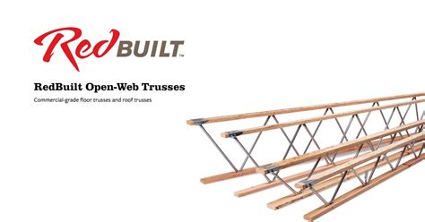 Wood & Steel Open Web Trusses for Commercial Floors and Roofs