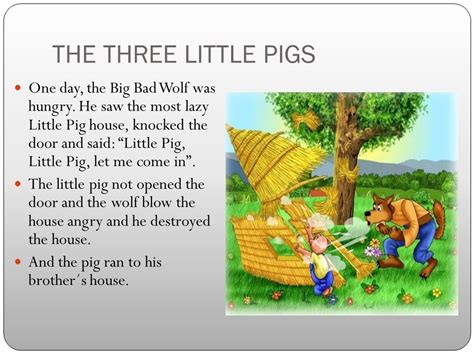 The three little pigs songs