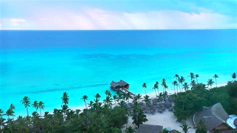 Aerial View of Beach Resort Stock Footage Video (100% Royalty-free) 1021364707 | Shutterstock