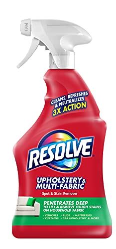 Resolve 22 fl oz Multi-Fabric Cleaner and Upholstery Stain Remover - Glocing.com