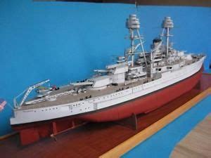 Uss Oklahoma Battleship Model