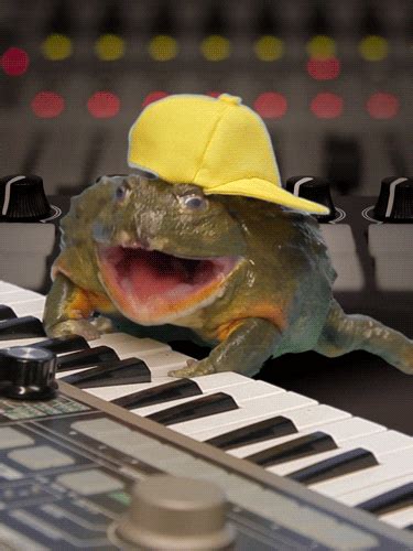 Frog Keyboard GIF by Originals - Find & Share on GIPHY