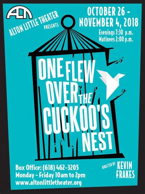 Alton Little Theater to present One Flew Over the Cuckoo's Nest Oct. 26 - Nov. 4 | RiverBender.com